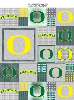 College Grey University of Oregon Ducks Grey Patchwork