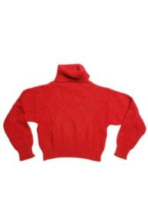  Versace Young Turtleneck Pullover , Color Red, Size 128 Clothing
