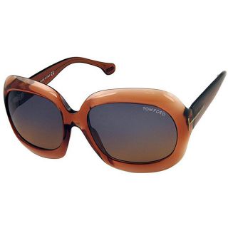 Tom Ford FT0083 Bianca Womens Rust Brown Sunglasses