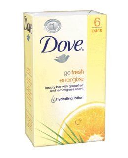 Dove Go Fresh Energize Beauty Bar, Grapefruit and