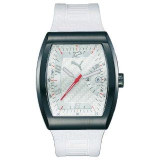 PUMA Mens PU128F5.0211.929 Acceleration White Rubber Watch Watches