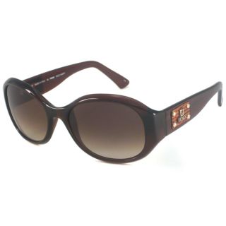Fendi Womens FS5093 Oval Sunglasses