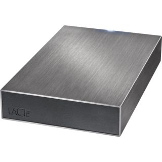 LaCie Minimus 301967 2 TB External Hard Drive   Aluminum Today $134