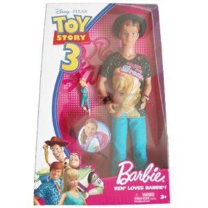 Toy Story 3 Ken Doll Ken Loves Barbie Toys & Games