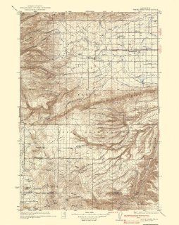 USGS TOPO MAP WHITE SWAN QUAD WASHINGTON (WA) 1937: Home
