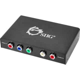 SIIG Component Video & Audio to HDMI Signal Converter Today $79.99