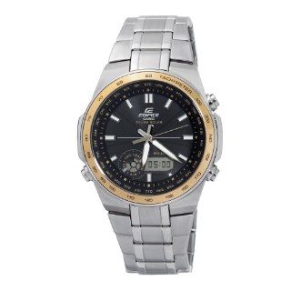 Casio Mens EFA134SB 1A9 Edifice Solar Powered Two Tone Stainless
