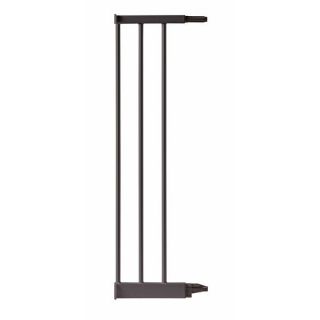 Extension 18.6 cm pour barrière de porte métal marron   Extension 18
