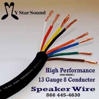 MyStarSound F138 13 Gauge 8 Conductor Speaker Wire