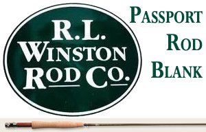 Winston Passport Fly Rod Blank   9   4 Wt. Sports