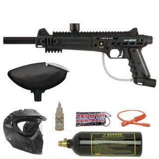 US Army Carver One Starter A Paintball Gun Kit   Black