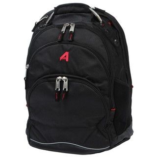 Athalon Black 16 inch Deluxe Laptop Backpack