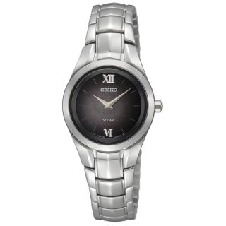 Seiko Womens Stainless Steel Solar Watch Today $109.99