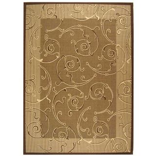 outdoor oasis brown natural rug 7 10 x 11 today $ 179 99 sale $ 161 99