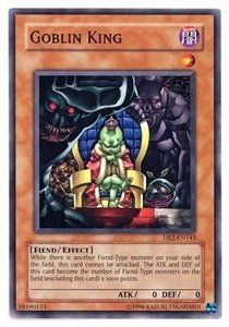 YuGiOh Dark Revelations 2 Single Card Goblin King DR2