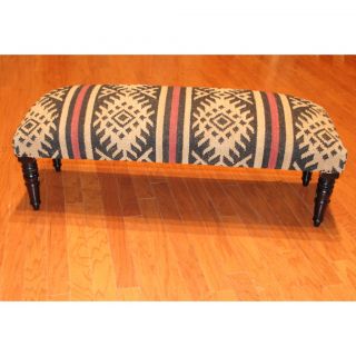 Handmade Kilim Upholstered Bench (India) Today $254.99 3.5 (2 reviews
