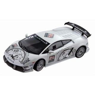 Modèle miniature de la fameuse Lamborghini LP560 4 Racing Blanche   1
