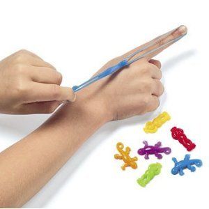  Mini Stretchy Flying Lizards & Frogs (144 pc): Toys & Games