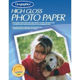  High Gloss Photo Paper, 8.5x11, 152 lb, 25/pack 