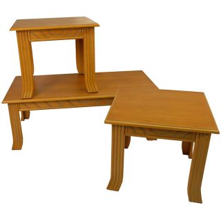 Cheyenne Honey Pine 3 piece Occasional Table Set Today $192.89 5.0 (1