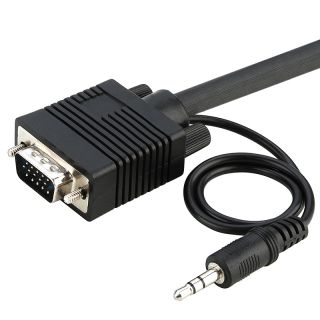 BasAcc Premium VGA M/M 6 foot Monitor Extension Cable Today $4.96