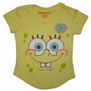 Spongebob Squarepants Toddler Girls T Shirt (2T, Yellow