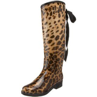 dav Womens Victoria Leopard Knee High Boot Shoes