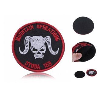 Airsoft Patch Accessories   Stoda 153 Evil Pattern Embroidered DIY