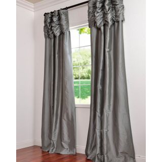 Faux Silk Taffeta Curtain Panel 96 inch Today $129.99