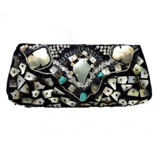 Handmade Mosaic Beauty Natural Shells Clutch (Philippines) Today $71