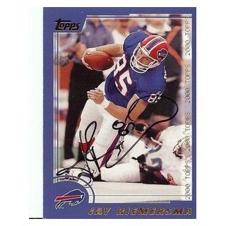 Jay Riemersma 2000 Topps Autograph #161 Bills Michigan Collectibles