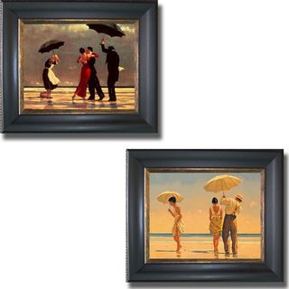 Vettriano   Beaches Framed Canvas Art Collection