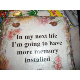 In my next life Im going to have more memory installed