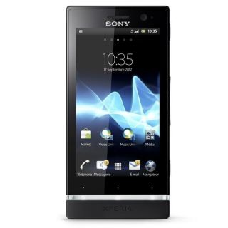 Sony Xperia U Noir   Achat / Vente VIN ROUGE Sony Xperia U Noir