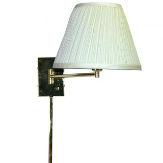 Transitional Brass I light Swing Arm Wall Lamp Today $58.99