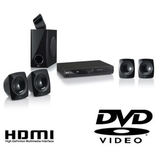 Home Cinéma DVD 5.1   Puissance totale 330 W   Sortie HDMI   Port