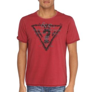 GUESS T Shirt Homme Rouge   Achat / Vente T SHIRT GUESS T Shirt Homme