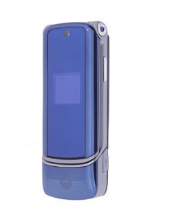 Motorola KRZR K1 Blue Quadband Bluetooth Cell Phone