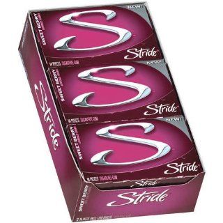 Stride Sweet Berry Gum   Total 168 ct (12 X 14 ct) 