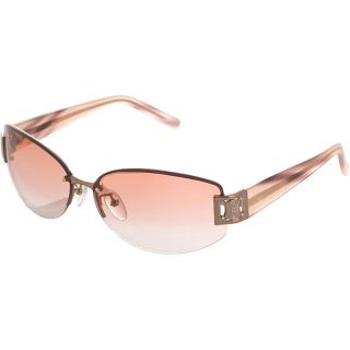 Celine Womens Oval Semi frameless Sunglasses