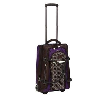 Sherpani Meridian LE Mulberry/ Espresso 22 inch Carry on Rolling