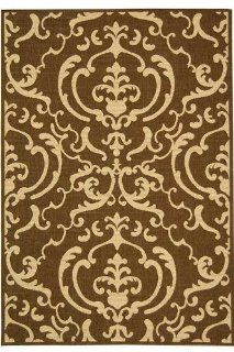 Claire Outdoor Area Rug, 67ROUND, SAND BROWN Home