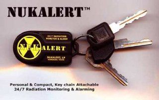 NukAlert™ nuclear radiation detector / monitor (keychain