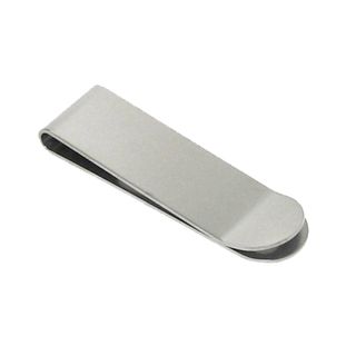 Stainless Steel Mens Polished Money Clip