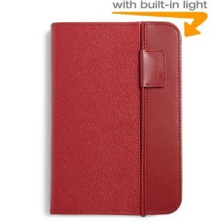 Kindle Lighted Leather Cover, Burgundy Red (Fits Kindle