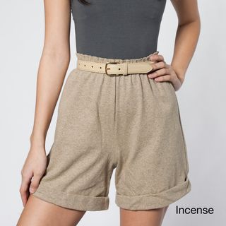 American Apparel Womens Military Cuff Shorts