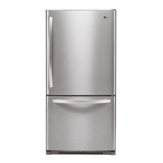 LG 22.4 cubic foot Bottom mount Titanium Refrigerator