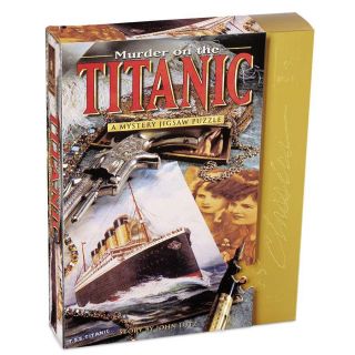 Murder on the Titanic 1000 piece Mystery Jigsaw Puzzle Today: $20.99 5