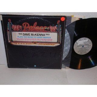 McKENNA TRIO Music Of Harry Warren LP Concord 174 