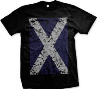 Big Scotland Flag Mens T shirt, Scottish Pride Oversized